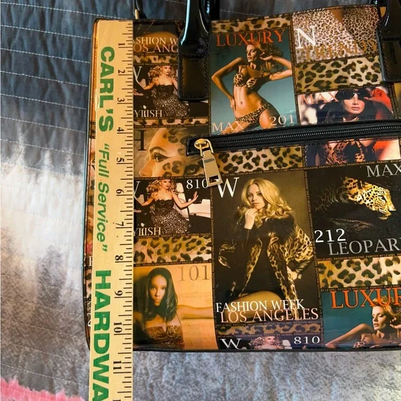 Boutique Stylish Women's Fashion Print Bag - Picture 11 of 16